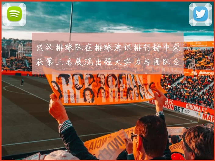 武汉排球队在排球意识排行榜中荣获第三名展现出强大实力与团队合作精神